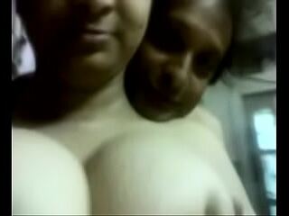 desi aunt-in-law s beamy chest